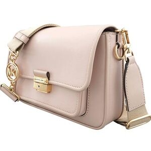 Micheal Kors Bradshaw Leather Messenger Bag